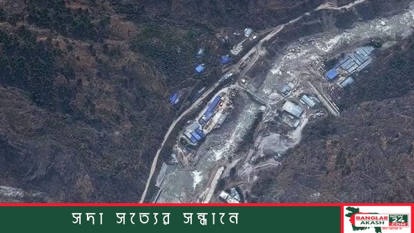 বন্যায় নেপাল-চীন মৈত্রী সেতু ধ্বংস ও রাসুয়া কেরুং বাণিজ্যপথ মারাত্মক ক্ষতিগ্রস্ত হওয়ার দৃশ্য