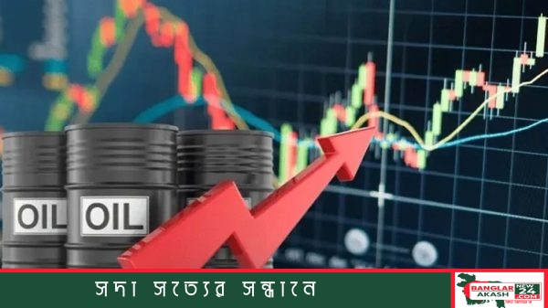 একটি জ্বালানি তেলের শোধনাগার এবং সমুদ্রে ভাসমান তেলবাহী সুপারট্যাঙ্কার জাহাজ।